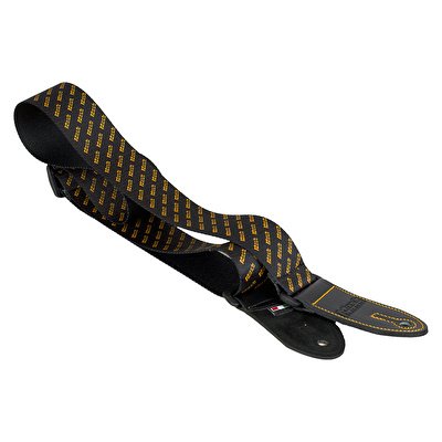 Markbass MBA195131Y MB Strap Branded 5cm Black Gitar Askısı